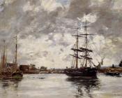 尤金 布丹 : Bridge over the Touques